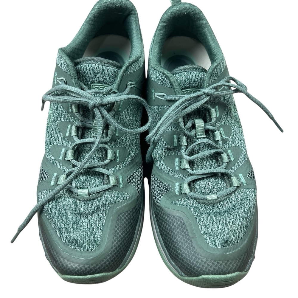 KEEN Terradora II Vent Womens 9.5 Hiking Trail Shoes 1020771 Green Flawed Read